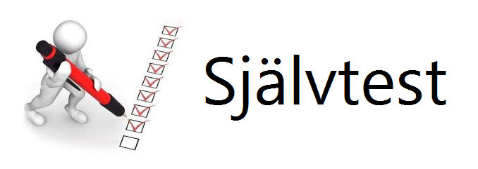 Självtest logo